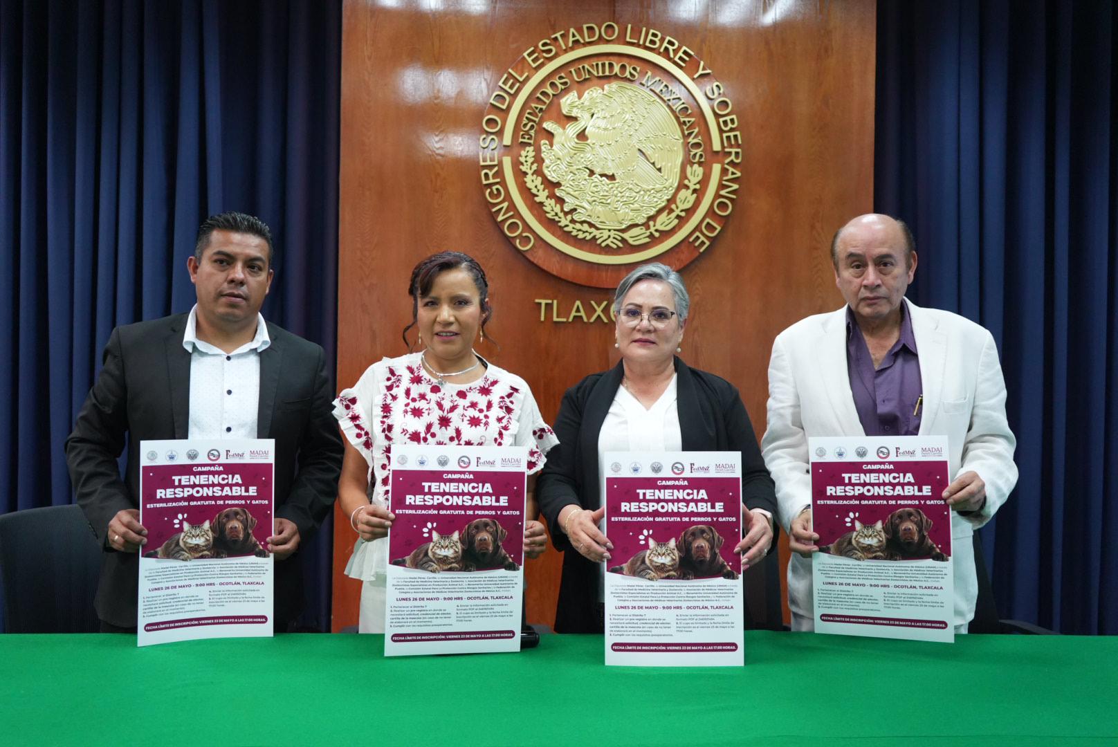 Madai Pérez invitó a la población del Distrito VII a sumarse a esta campaña de esterilización, que busca reducir los perros y gatos en situación de calle