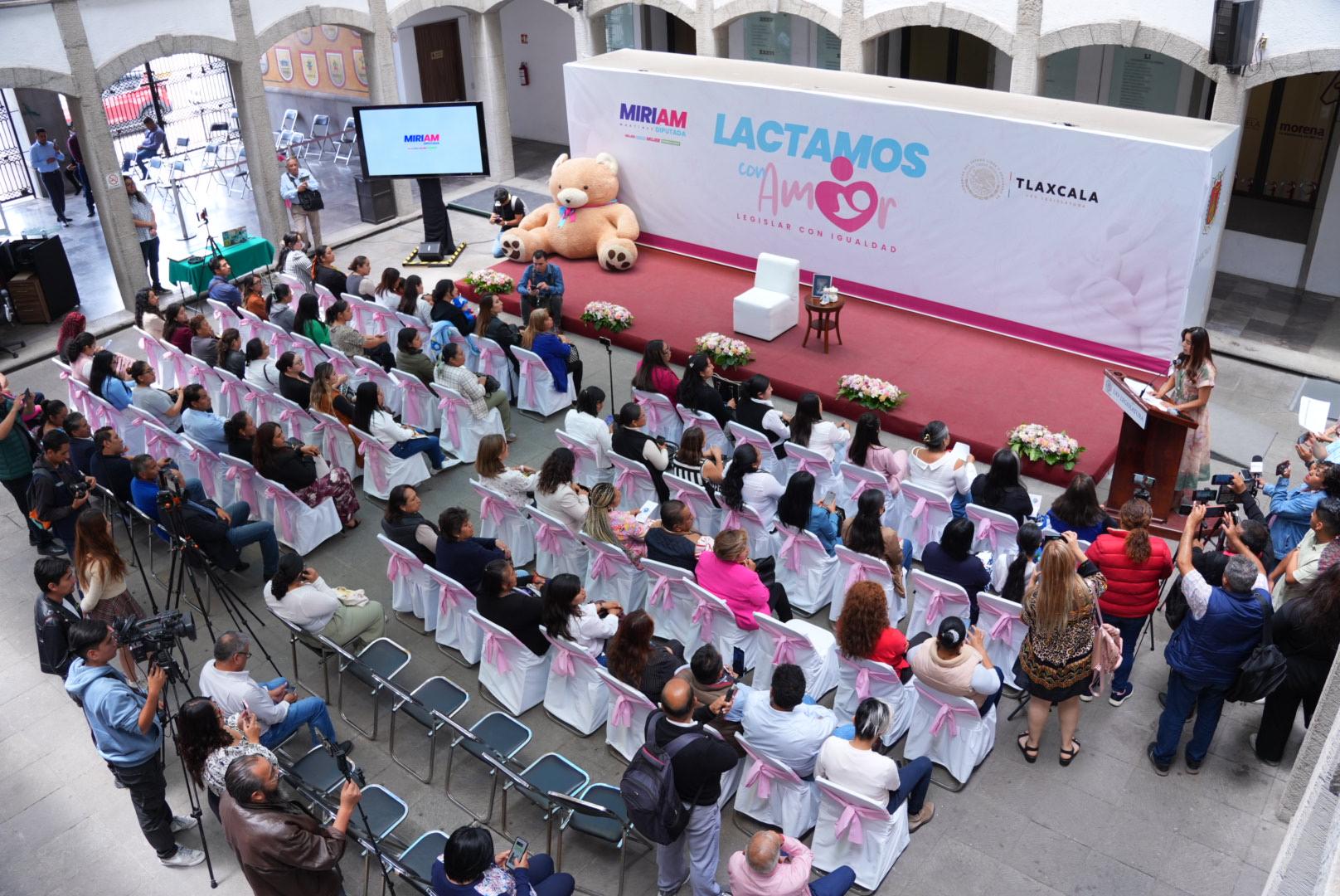La apertura del lactario en el Congreso representa una acción concreta en la dignificación de un derecho de las mujeres y de la niñez