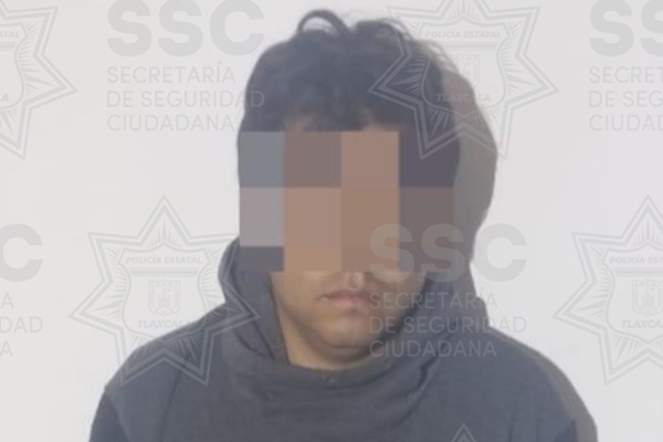 Asegura SSC Tlaxcala a sujeto por presunta agresión sexual en Xaloztoc