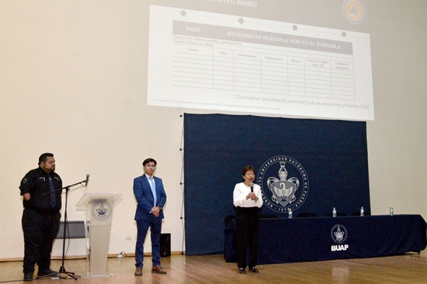BUAP | Establecen programas de prevención ante situaciones de emergencia