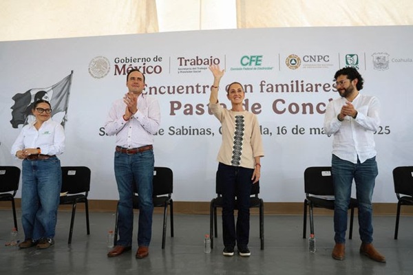 Claudia Sheinbaum se compromete a encontrar a todos los mineros de Pasta de Conchos
