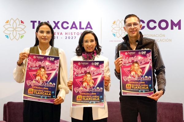 Con concierto de María José, Sedif celebrará a las mamás de Tlaxcala
