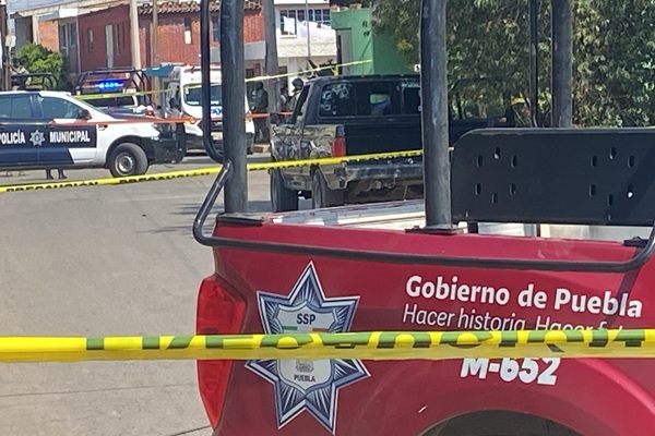 En ataque directo, acribillan a un hombre en Santa María Coronango, Puebla