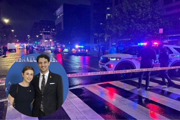 Los dos miembros de la embajada de Israel salían de un evento del Museo Judío, cuando fueron asesinados al grito de "¡Liberen, liberen Palestina!”