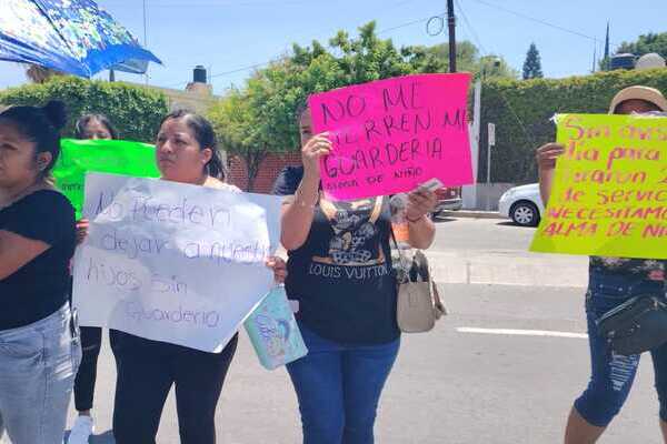 Las madres exigen la intervención inmediata del IMSS para que se reanude el servicio en “Alma de Niño” y se brinden garantías