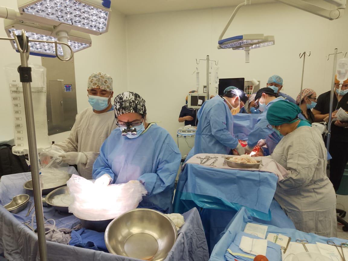 La procuración multiorgánica se llevo a cabo con 50 médicos y especialistas que participaron en la logística en el hospital Gral. de Tlaxcala