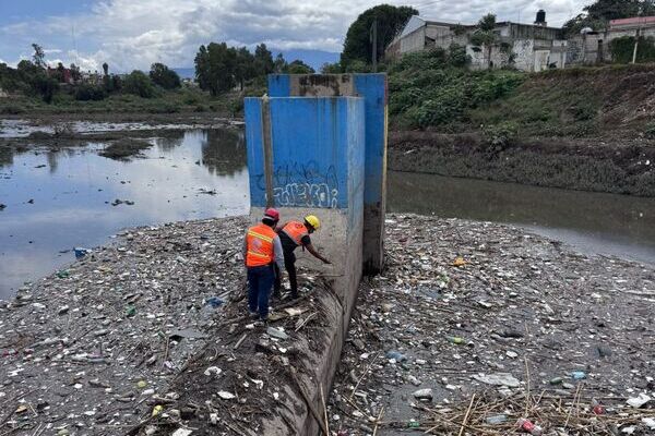 Supervisaron y verificaron los vasos reguladores como acciones de seguridad en zonas con acumulación de agua por las lluvias