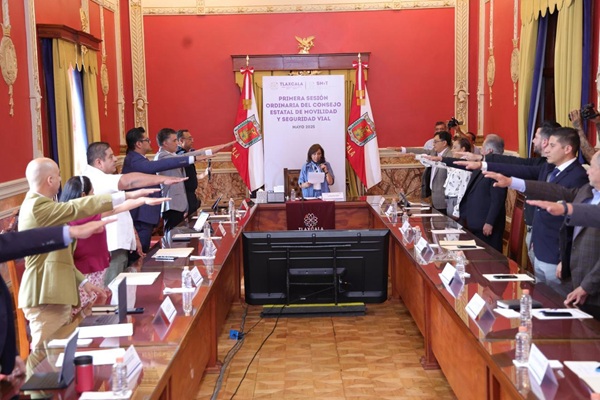 Instalan en Tlaxcala el Sistema Estatal de Movilidad y Seguridad Vial