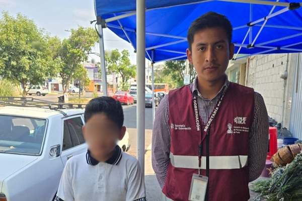 Localiza Comisión de Búsqueda de Puebla a menor reportado como desaparecido