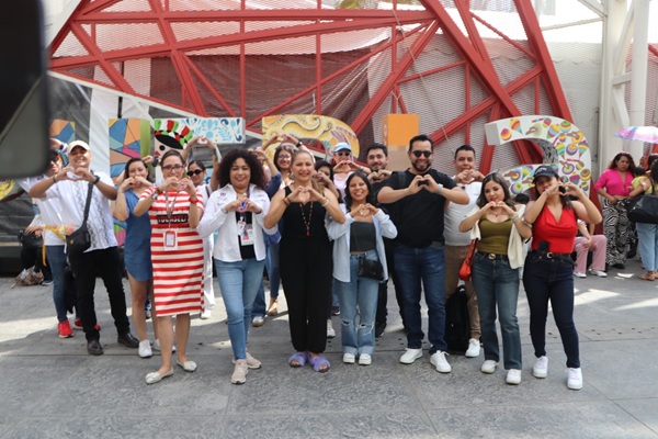 Personal del Senado y medios de CDMX Disfrutan la Feria de Puebla