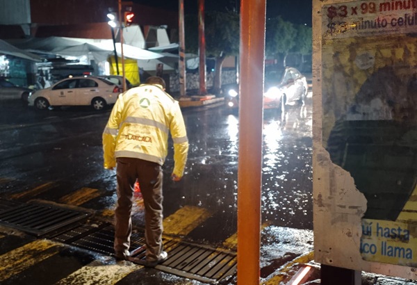 Se registran inundaciones menores en Tlaxcala tras lluvia de este viernes, reporta Ayuntamiento