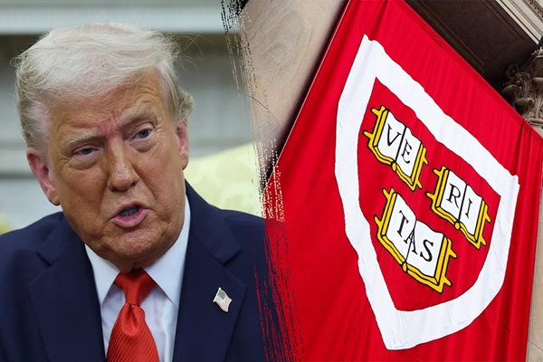 Trump prohíbe a Harvard inscribir a nuevos estudiantes extranjeros y advierte expulsión de los actuales