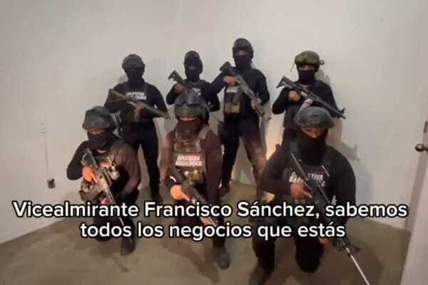 Difunden video con amenazas a Francisco Sánchez González, Felix Pallares y mandos de seguridad; Policía Cibernética investiga veracidad