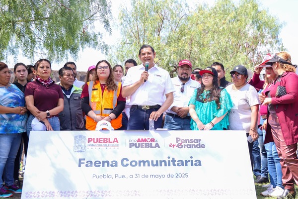 Soy gobernador pintor y jardinero, porque me identifico con el Pueblo: Armenta