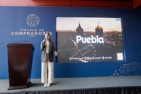 Entre los productos y eventos destacados durante el "Círculo de Compradores" se incluyeron la Feria de Puebla y el Pasaporte 2025