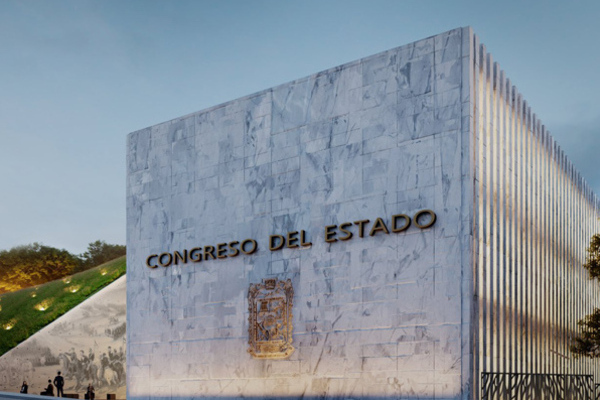 No se especificaron zonas afectadas del edificio del Congreso, pero aseguró que los trabajos de reparación de las goteras se llevarán a cabo