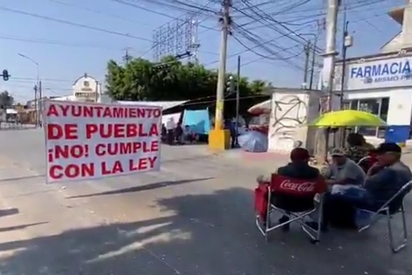 Según los ejidatarios de San Baltazar el Ayuntamiento de Puebla les adeuda mil 200 millones de pesos desde hace 40 años