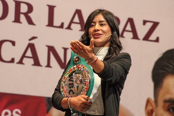 Se destacó la participación de Gaby “La Bonita” Sánchez, quien el 28 de abril asistió al Estado de México, al foro “Haciendo equipo por La Paz”