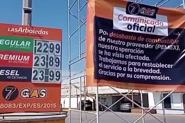 Onexpo descarta desabasto grave de gasolinas en Puebla; solo 10 de 607 estaciones registran faltantes
