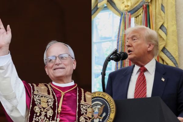 La historia de el Papa León XIV en las redes sociales incluye críticas al gobierno del presidente Trump y a comentarios del vicepresidente JD Vance