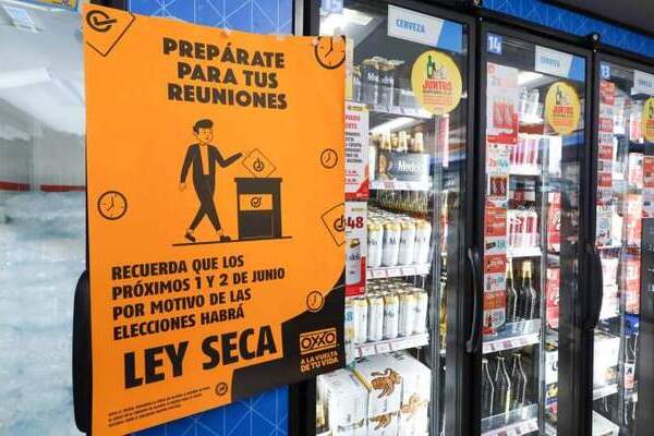 La Ley Seca en Tlaxcala capital entrará en vigor desde las 09:00 horas del sábado 31 de mayo hasta las 09:00 horas del lunes 2 de junio