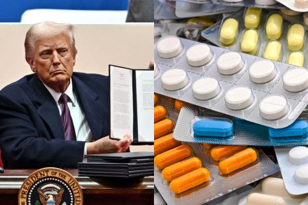 Trump aseguró que anunciará aranceles para productos farmacéuticos después de firmar una orden ejecutiva para promover la producción en EE.UU