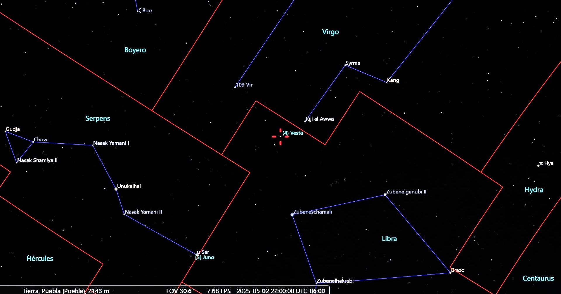 El video con los eventos astronómicos del mes de mayo de 2025 se podrá consultar en la página YouTube del Planetario de Cozumel