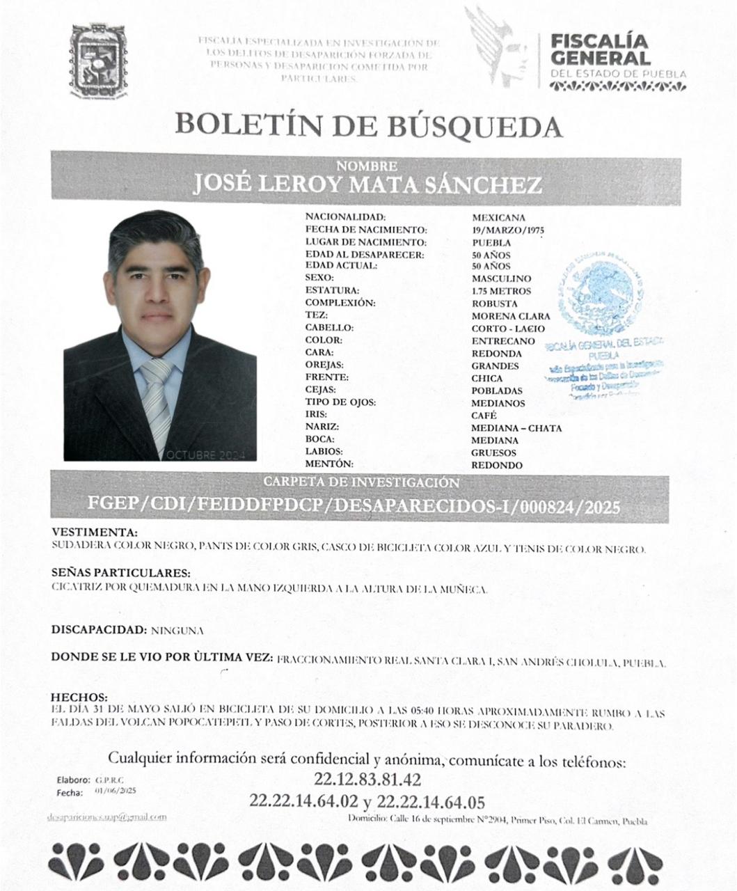 En imágenes de video vigilancia se aprecia que el ciclista José Leroy Mata se aproximó hacia la ruta del volcán Popocatépetl