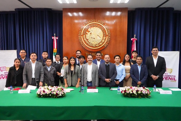 Arrancan Convenciones Distritales del Parlamento Juvenil 2025 en el Congreso de Tlaxcala