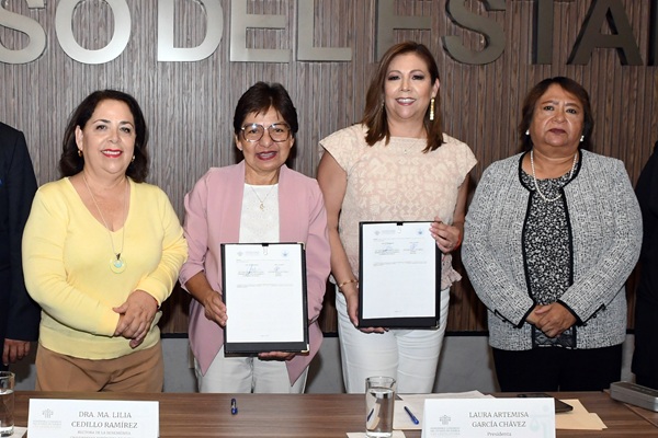 BUAP | Firman colaboración con el Congreso del Estado de Puebla