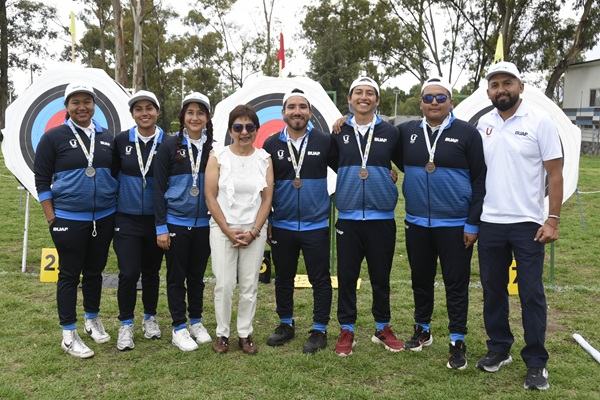 BUAP | Lobos gana medallas de plata y bronce en tiro con arco
