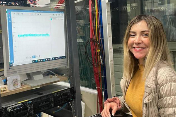 BUAP | Estudiante de la FCFM, galardonada en Suiza con el CMS Award 2025