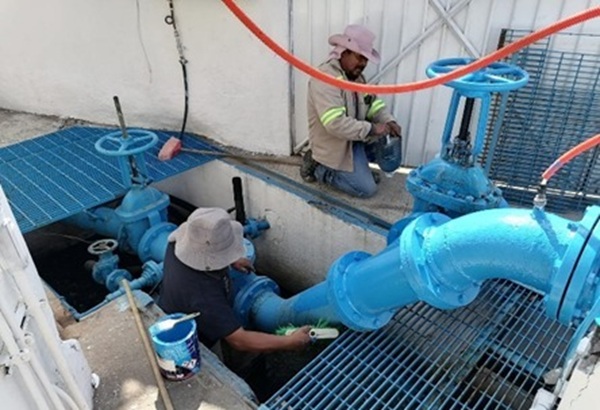 CAPAM rehabilita sistema de rebombe en la Unidad Habitacional Felipe Santiago Xicohténcatl, en Tlaxcala