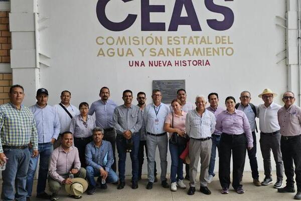 La CEAS de Tlaxcala recibió a una delegación de directores de medio ambiente y responsables de plantas de tratamiento de Guanajuato