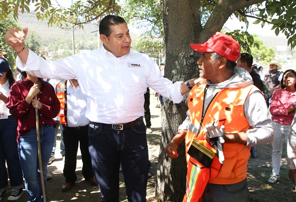 Con encalado, basado en criterios técnico-científicos, se protege arbolado urbano