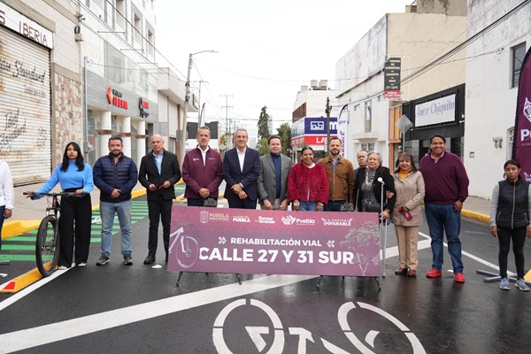 Entrega Pepe Chedraui trabajos de mantenimiento vial en las calles