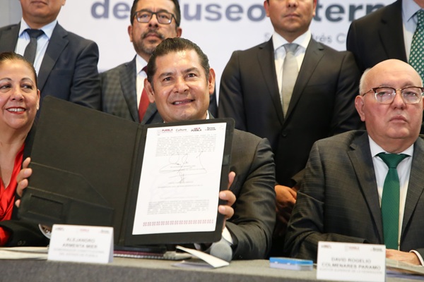 Gobierno de Puebla y Hermes Infraestructura firma del Convenio para la Terminación Anticipada del contrato del Museo del Barroco