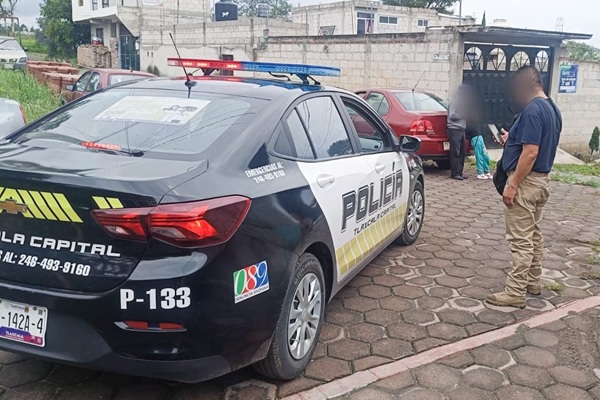 Hombres armados roban vehículo, documentos y dinero a propietario de lote de autos en la colonia La Joya, en Tlaxcala