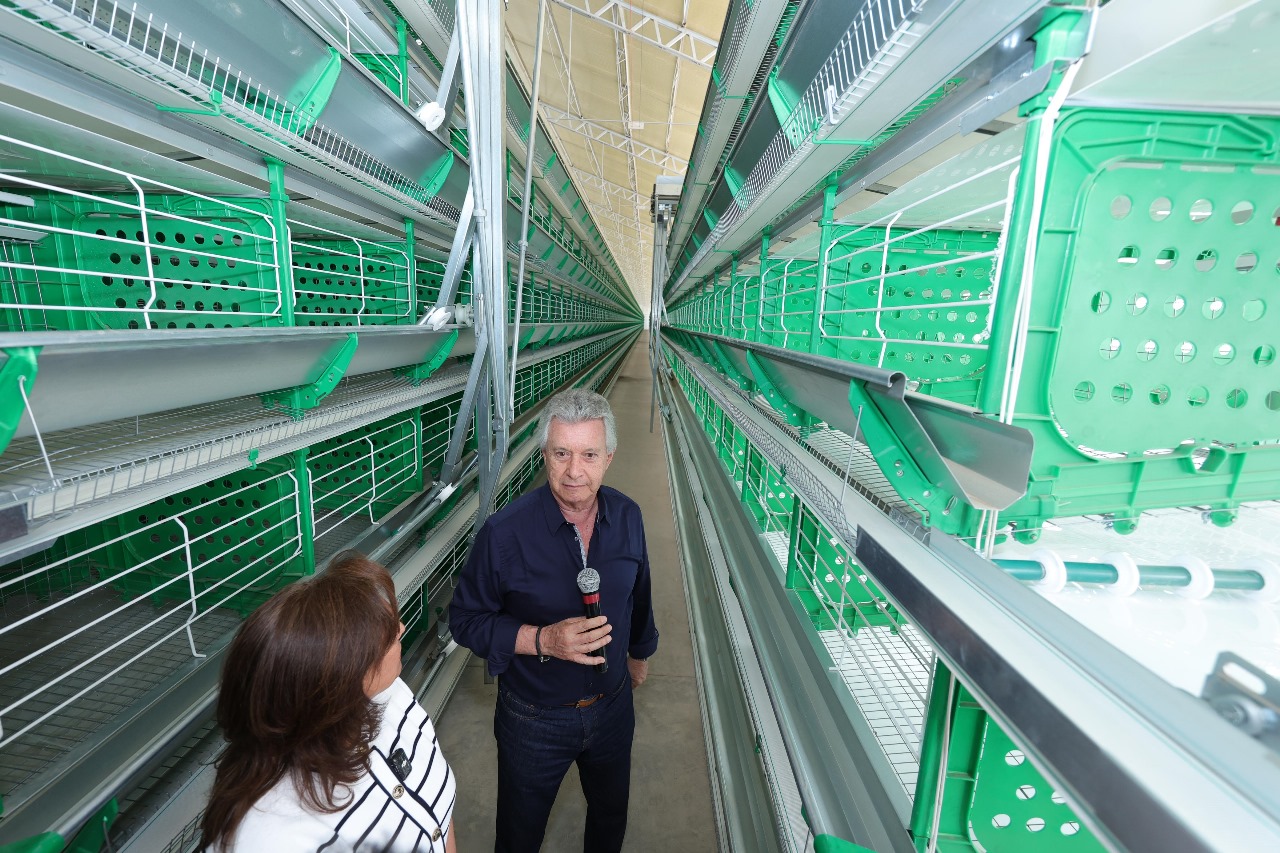 La gobernadora Lorena Cuéllar Cisneros inauguró las instalaciones de la empresa de productos avícolas “El Calvario” en Huamantla