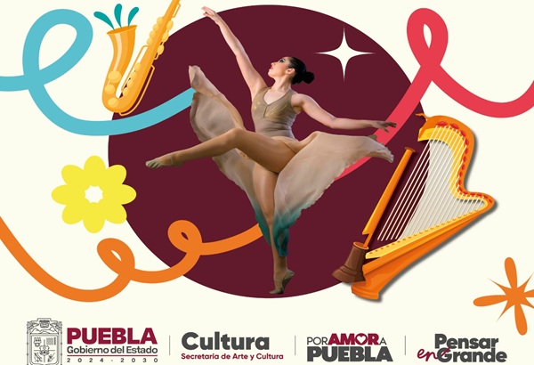 Invitan a la XXVII Muestra de Danza Folclórica en Puebla, el próximo 8 de junio