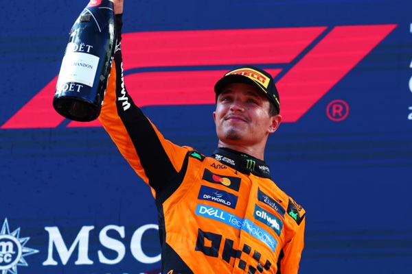 Lando Norris se impone a Piastri y McLaren en el Gran Premio de Austria