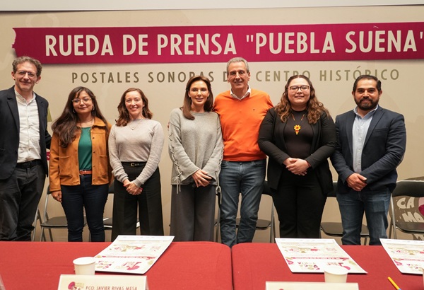 Lanzan convocatoria “Puebla Suena 2025” para generar memoria auditiva del Centro Histórico