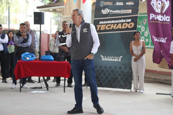 Mejora Pepe Chedraui infraestructura educativa al norte de la ciudad de Puebla