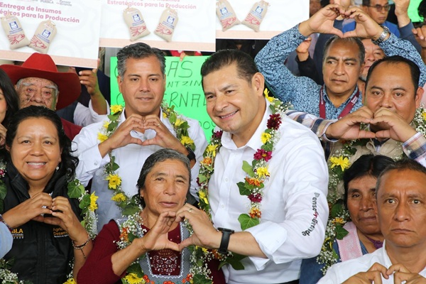 Nace en Puebla el programa Seguridad para el Campo en temporal; beneficiará 600 mil hectáreas