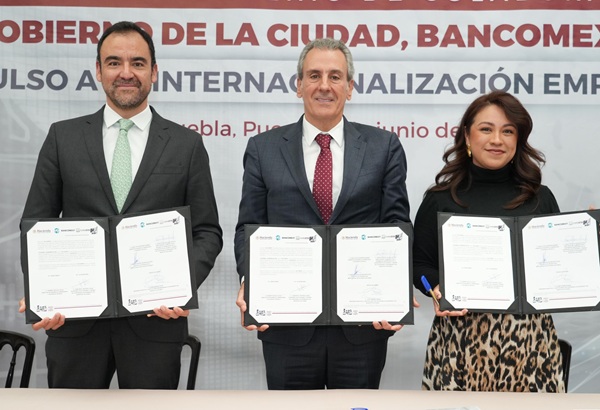 Promueve Pepe Chedraui la internacionalización de empresas locales con la firma de convenios estratégicos