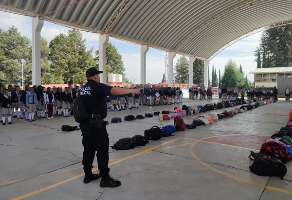 Refuerza SSC Tlaxcala acciones de prevención del delito en la entidad