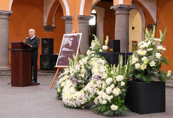 Secretaría de Arte y Cultura rinde homenaje póstumo a Manuel Reigadas