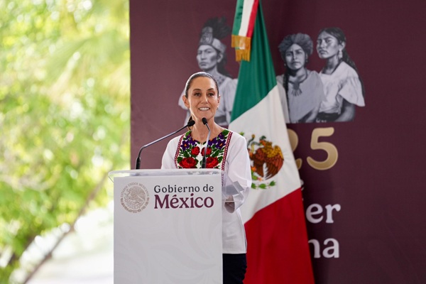 Sheinbaum llama a evitar violencia en protestas contra redadas en Estados Unidos; exhorta a una reforma migratoria