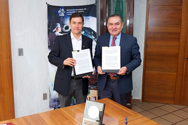 USEP | Junto con el INAOE suman esfuerzos para fortalecer educación superior