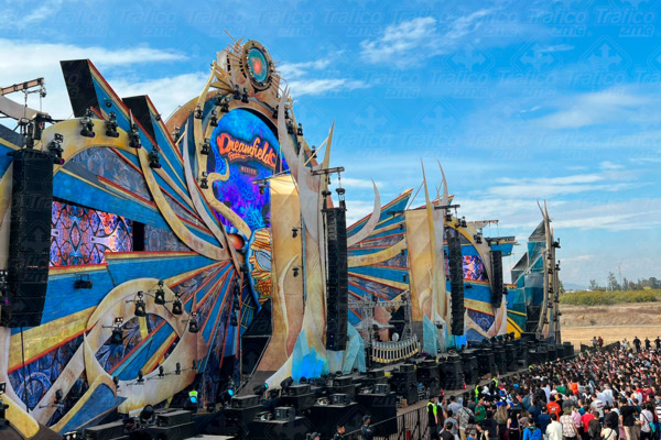 La sede de “Dreamfields” 2025 será el Parque de Los Fuertes, los días 15 y 16 de noviembre, en el se instalarán seis escenarios